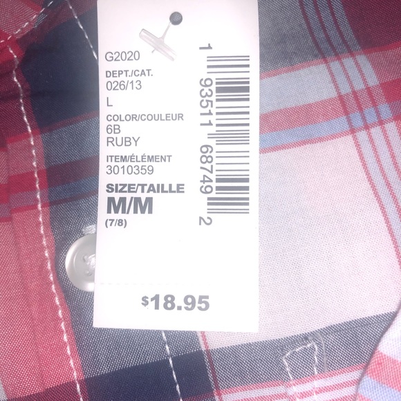 Boys Button Down Shirt - Picture 2 of 3